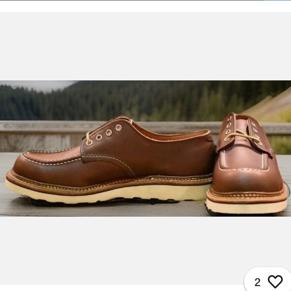 Red Wing Shoes Other - Red Wing 8109 Oxford Shoe Mahogany Oro Original Moc Toe